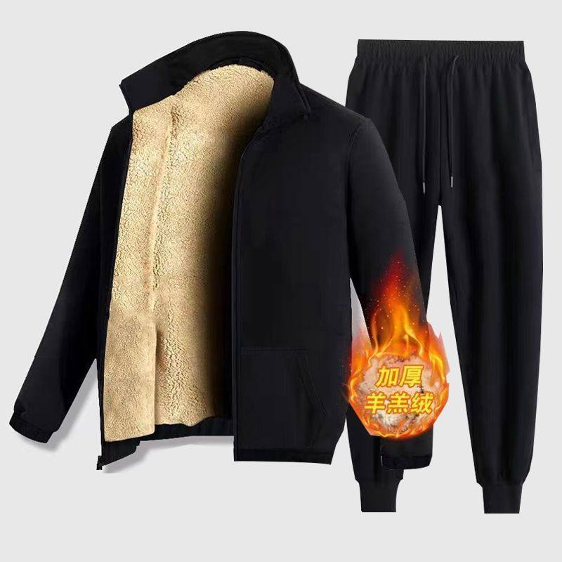 爆款港风男士保暖宽松卫衣外套羊羔绒加绒加厚外穿弹力休闲运动,淘宝优惠券,粉丝福利购,淘宝优惠卷