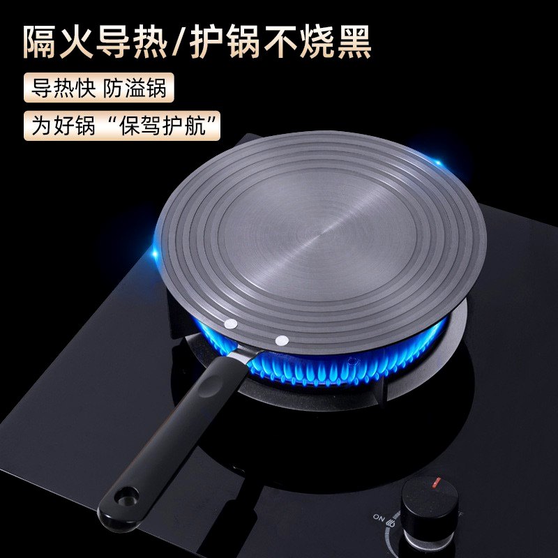 【防烧黑解冻导热盘】德国厨房煤气灶导热板导热片家用燃气灶珐琅 - 图1