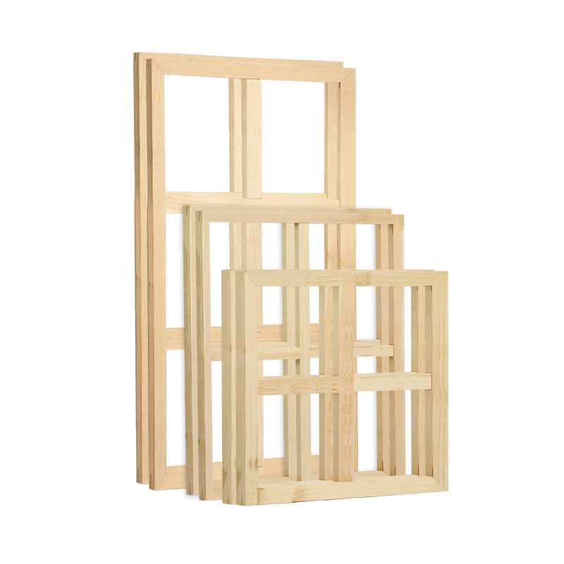 加厚定制油画框木条油画内框松木框条榫卯结构实木工笔画绷绢框 - 图3