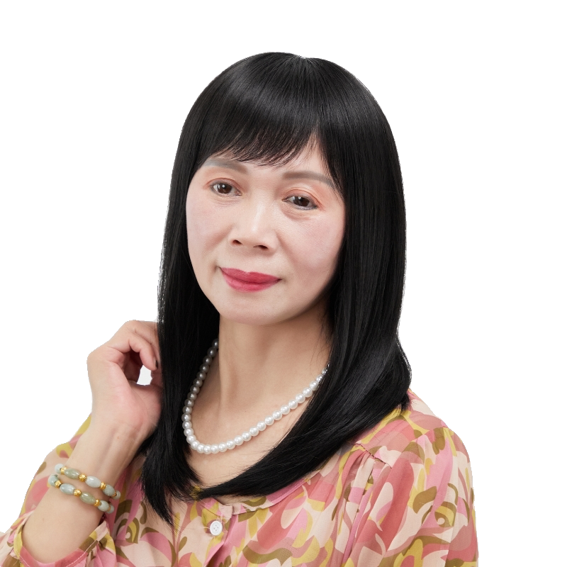 假发女全头套中长款妈妈款黑色直发中老年真发自然可扎整顶假头发