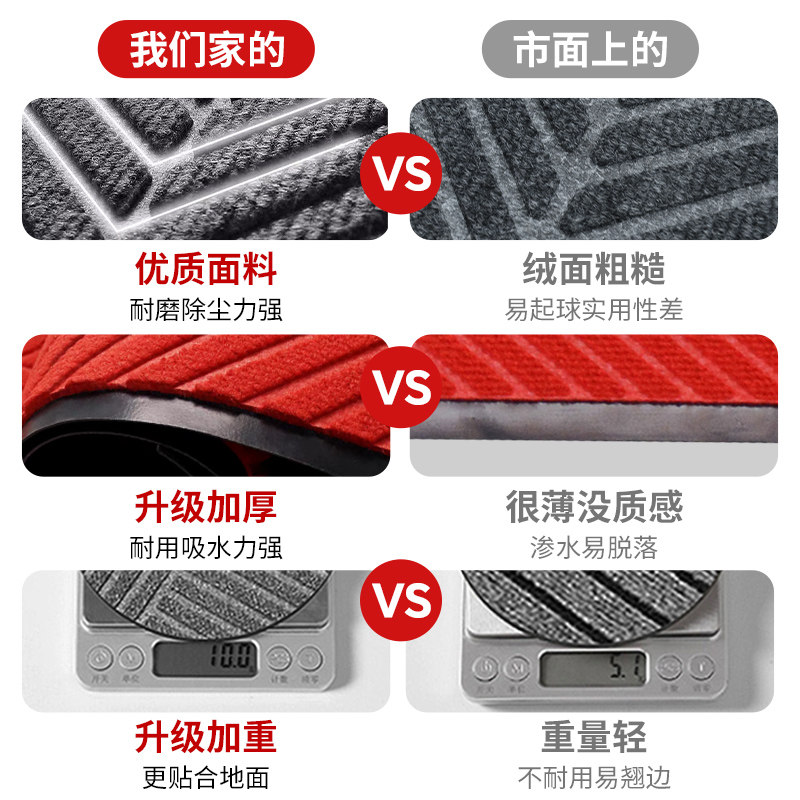 Outdoor stair step mat welcome carpet
