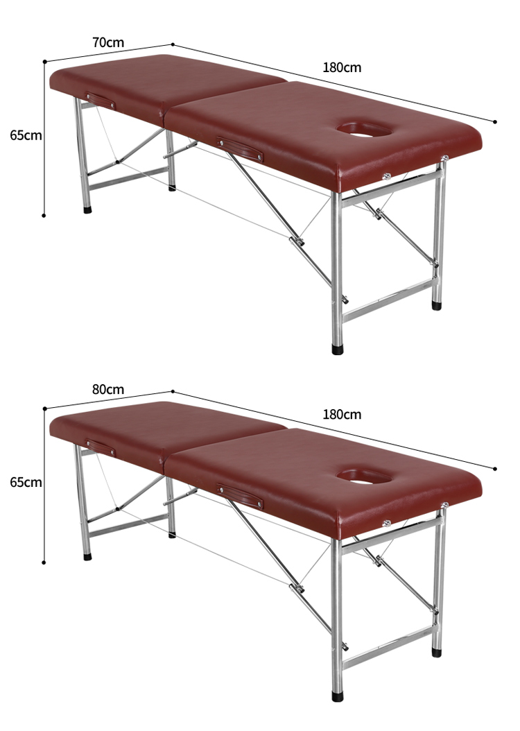 折叠、推拿床、实木、原始点、手提、美体、按摩床艾灸床加固 - 图2