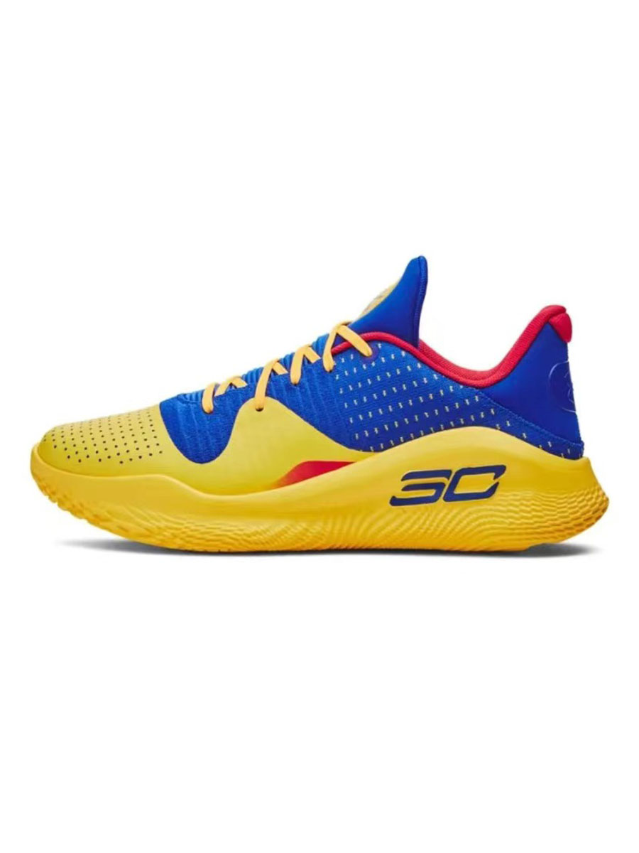 安德玛Under Armour Curry 4 Low库里低帮实战篮球鞋3026620-400-图3