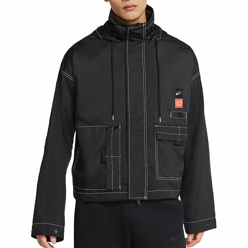 Nike/耐克正品KD男子篮球夹克外套轻便梭织休闲运动服CV2404-010 - 图3