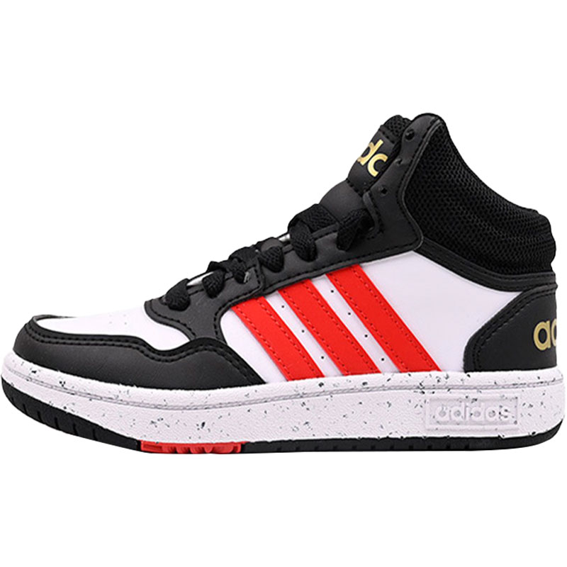 Adidas/阿迪达斯正品新款魔术贴儿童秋篮球耐磨运动休闲鞋 HR0227 - 图3