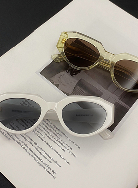 ins小红书网红同款几何太阳眼镜