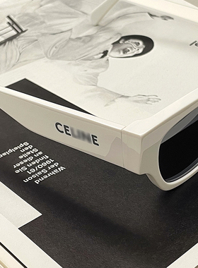 23新款防紫外线长方形猫眼潮墨镜