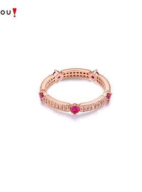 AJIDOU阿吉豆戒指女款设计感指环尾戒