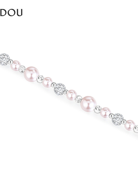 AJIDOU阿吉豆仿珍珠手串时尚手链
