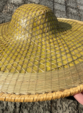 斗笠帽户外田园通用夏秋大檐手工
