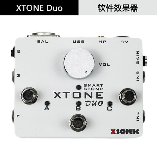 XTONE Duo 软件效果器 吉他话筒声卡 192K超强音质 iOS手机效果器 - 图0