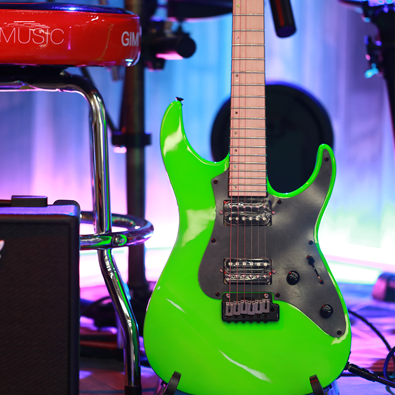 ESP Grassroots G-MIRAGE-WK NEON 单摇可拉切单电吉他 - 图1