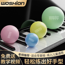 Hand-type finger training ball Piano Gesture Ball Straightener Ball children finger-force practice ball assisted grip ball anti-collapse