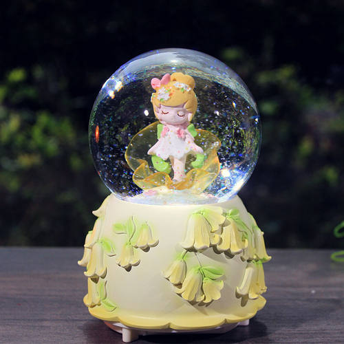 雪花水晶球音乐八音盒创意生日礼物女生送闺蜜儿童礼品送同学朋友 - 图3