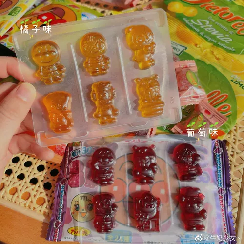Spot японский хлеб сверхчеловеческий дети QQ Candy Juice мягкий сахар анти -тее