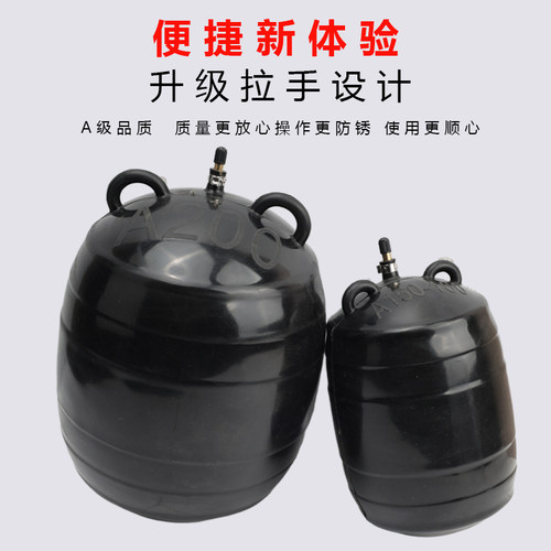 堵水气囊管道封堵闭水试验市政污水管道封堵加厚充气橡胶堵漏气囊 - 图2