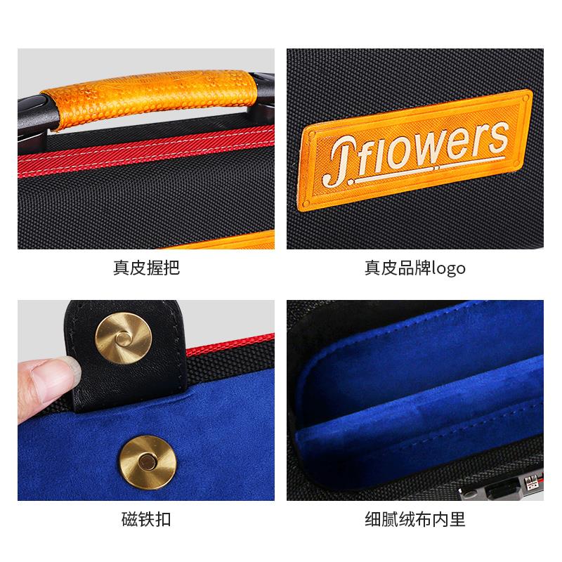 Jflowers玄冰台盒密码箱JF小头斯诺克通杆盒三槽黑八盒子 - 图1