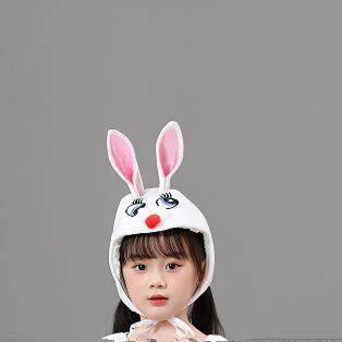 大灰狼演出服小鸡小鸭小兔子小羊各种小动物头饰幼儿园动物演出服 - 图0