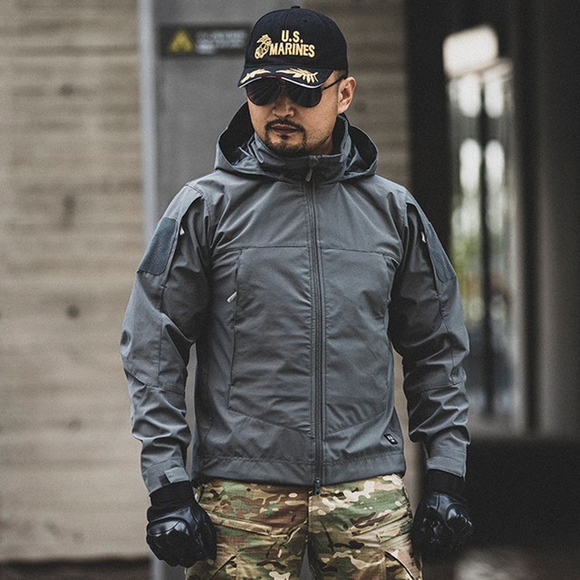 Mingpeng Military Fan Waterproof Breathable Soft Shell Jacket