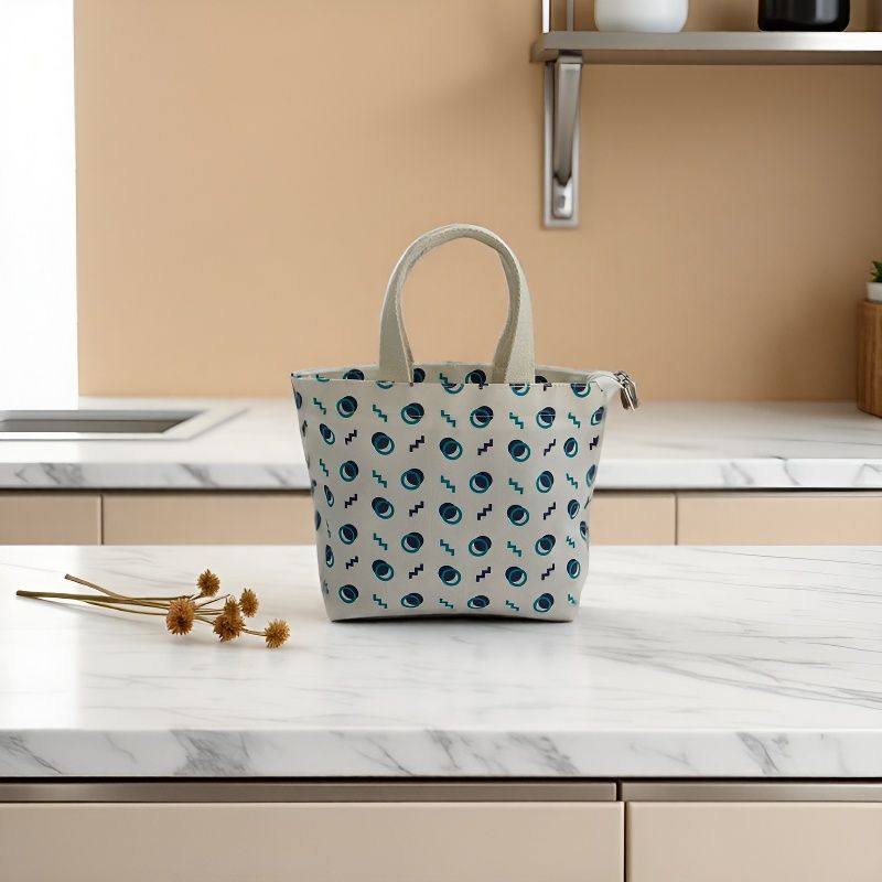 帆布包韩版简约印花迷你手提袋休闲上班手拎包外出托特包轻便布袋,淘宝优惠券,粉丝福利购,淘宝优惠卷