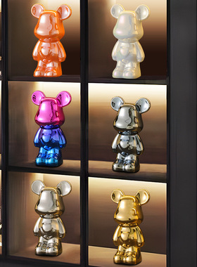 暴力熊客厅电视柜轻奢高档陶瓷