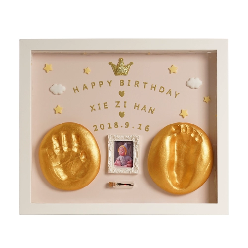 Детские отпечатки рук и ног, чернильная подушечка, сувенир, фоторамка для новорожденных для младенца, отпечаток рук, подарок на день рождения