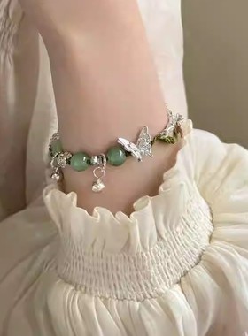 新中式竹节手链女生古风高颜值