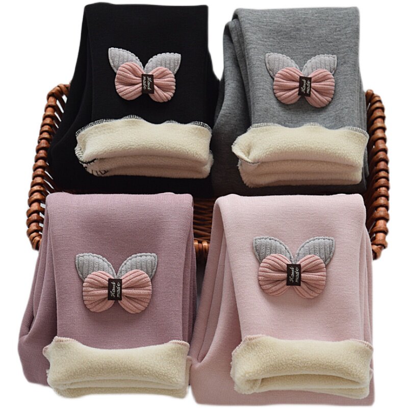 女童打底裤春秋纯棉外穿薄款中大童2021时尚洋气童装裤子儿童长裤