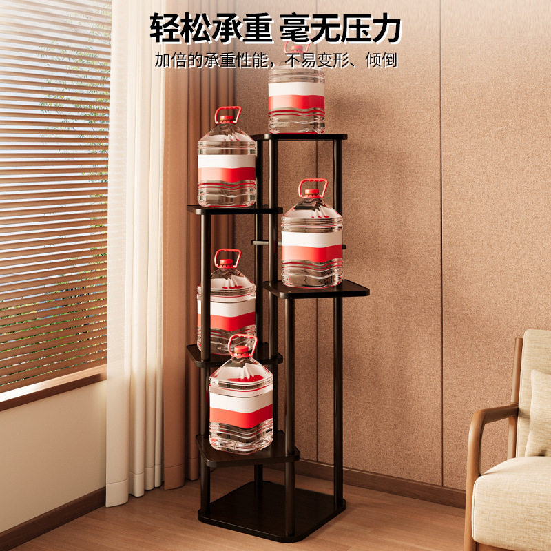 客厅电视柜旁边落地摆件房间角落收纳置物架大件装饰品轻奢高级感,淘宝优惠券,粉丝福利购,淘宝优惠卷