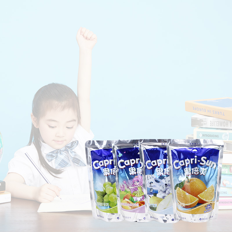 Capri-Sun果倍爽儿童果汁橙味解渴饮料网红网红饮品200ml袋装 - 图2