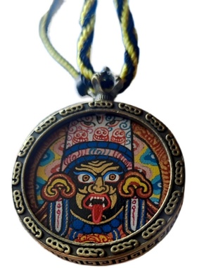 扎基拉姆招财民族风吊坠西藏精选