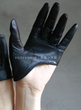 另类弹力男女同款黑色手套GLOVES