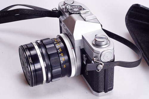 佳能 CANON FT QL 35/2.5 全机械胶片单反相机 98新 可收藏可使用 - 图3