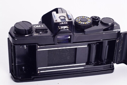 奥林巴斯 OLYMPUS OM1 黑漆机械胶片单反相机单机日期后背 可配50 - 图2