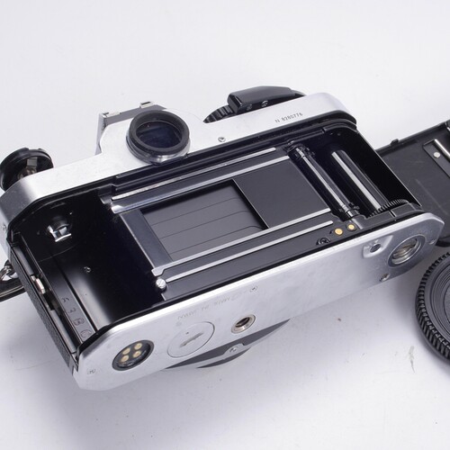 尼康NIKON FM2 N后期机械胶片单反相机单机可配35 50镜头97新银黑 - 图0