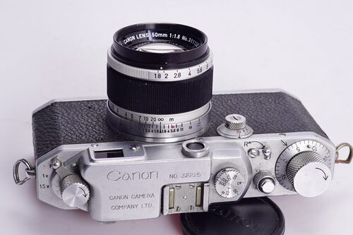 佳能CANON II D 50/1.8 L39 便携全机械胶片旁轴相机 不输徕卡II - 图3