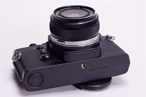 奥林巴斯 OLYMPUS OM 1 28/3.5 酷黑 胶片机械相机 复古文艺 - 图2