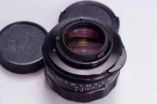 太苦玛S-M-C TAKUMAR SUPER 50/1.4全金属M42经典大光圈镜头50MM-图1