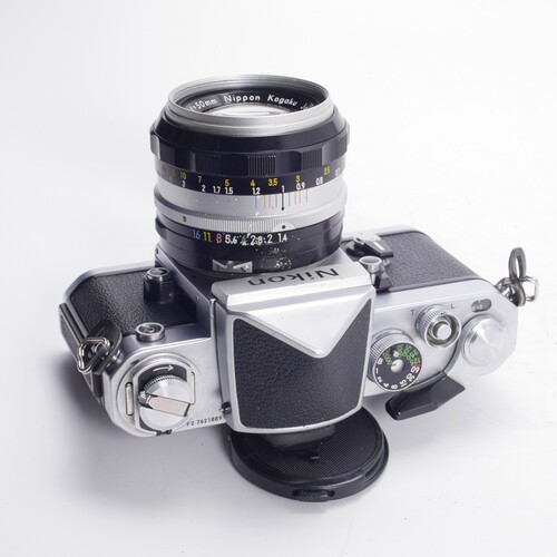 尼康NIKON F2尖顶DP1+50/1.4高端全机械胶片单反相机不输F3 FM2 - 图0