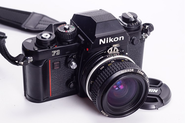 尼康NIKON F3 AI 28/2.8专业胶片摄影相机优于FM2 96-7新人像风景 - 图0