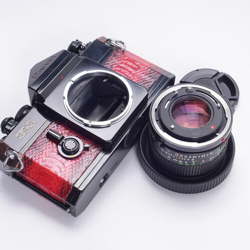 佳能CANON F1N  F1 NFD 50/1.4 F-1高端胶片单反相机 不输F2 腰平 - 图2