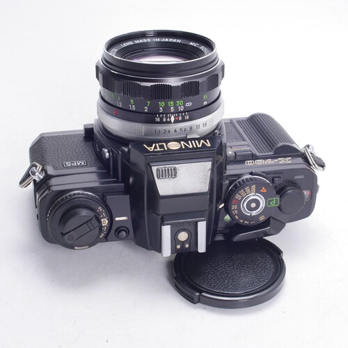 美能达MINOLTA X700 50 1.7 MC 55/1.7套机胶片相机单反复古摄影 - 图0