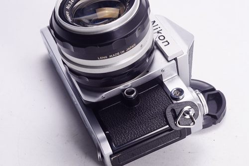 尼康NIKON F2尖顶DE1 50/1.4白嘴全机械胶片单反相机 97新文艺-图3