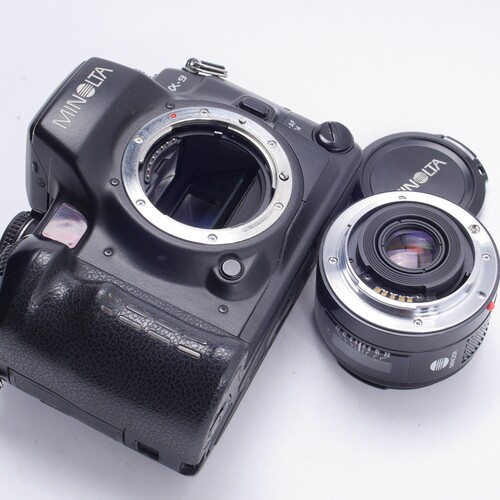 美能达 MINOLTA A9 24/2.8高端自动胶片单反相机 风景人像97新 - 图2