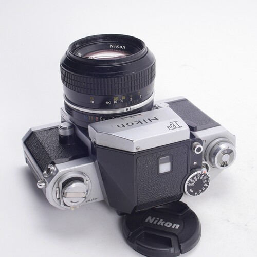 尼康NIKON大F 50/1.4机械胶片单反复古相机F的起点98新测光好单机 - 图0