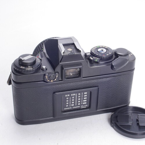 美能达MINOLTA XDS高端胶片单反相机+28/2.8MD 广角风景人像摄影 - 图1