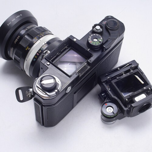 尼康NIKON F2 35/2 DP1测光顶机械胶片单反相机不输F3黑漆95新 - 图2
