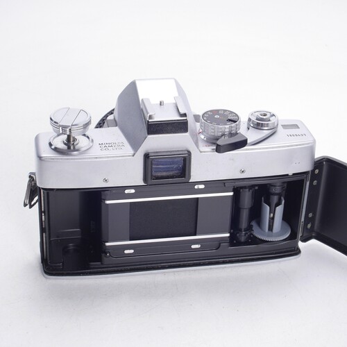 美能达MINOLTA SRT101 50/1.7 机械胶片单反相机坦克 带预升 98新 - 图1