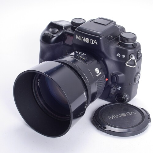 美能达MINOLTA A7 135/2.8 AF自动中焦人像胶片单反相机可85/1.4 - 图0