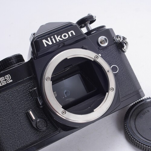 尼康NIKON FE2 黑漆钛帘胶片单反相机单机95优于FM2 FM3A可50/1.4 - 图3